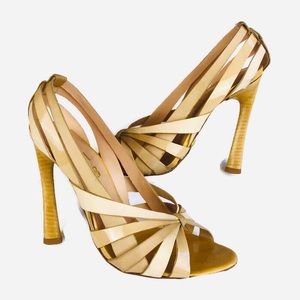 L.A.M.B. Strappy Stiletto Heels